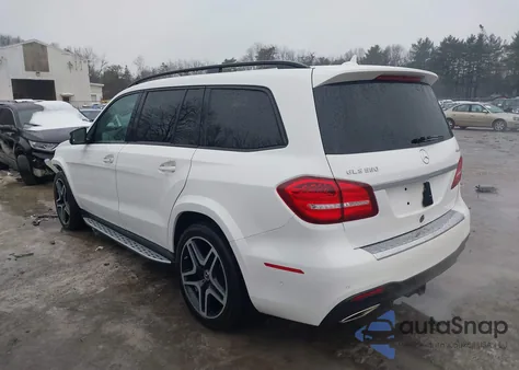 2017 Mercedes-Benz Gls 550 4Matic z USA, uszkodzony, nr VIN 4JGDF7DEXHA953928